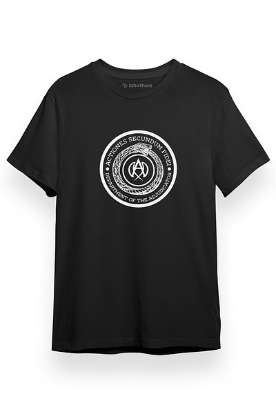 Tshirthane Έχω ανδρικό μπλουζάκι με κοντομάνικο μαύρο Forrester