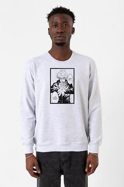 Tshirthane Jujutsu Kaisen Anime Satoru Gojo Ας αποκτήσουμε ένα λίγο τρελό ανδρικό φούτερ Karmelange 2ip