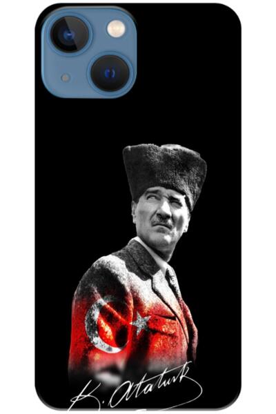 Dara Aksesuar حافظة سيليكون متوافقة مع هاتف Apple iPhone 13 Mini تصميم مصطفى ...