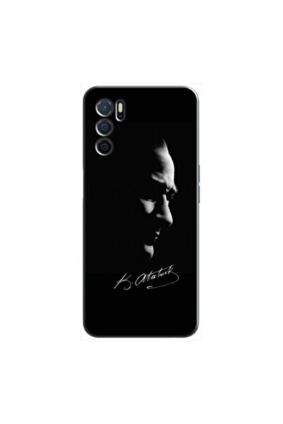 Zebana حافظة متوافقة مع هاتف اوبو A16 حافظة سيليكون سوداء من مصطفى كمال أتاتو...