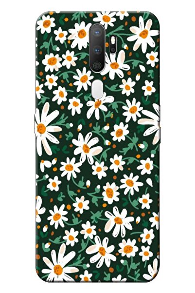 Zebana حافظة متوافقة مع هاتف اوبو A9 2020 حافظة سيليكون زهور الربيع 4 ( مطبوع )