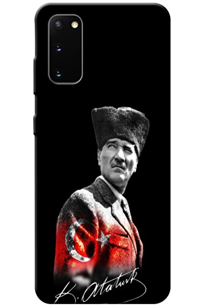 Dara Aksesuar حافظة متوافقة مع هاتف سامسونج جالاكسي S20 بلس بتصميم مصطفى كمال...