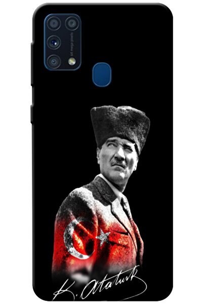 Zebana حافظة متوافقة مع هاتف سامسونج جالاكسي M31 حافظة سيليكون بتصميم مصطفى ك...