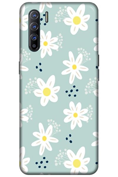 Zebana حافظة متوافقة مع هاتف اوبو رينو 3، حافظة سيليكون بتصميم زهور الربيع 10...