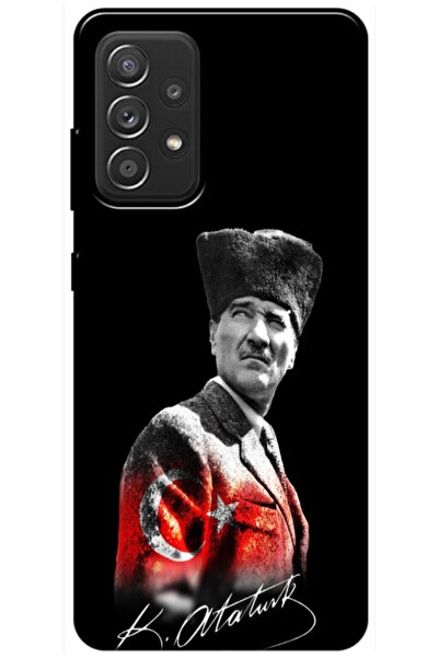 Dara Aksesuar حافظة متوافقة مع هاتف سامسونج جالاكسي A72 5G بتصميم مصطفى كمال ...