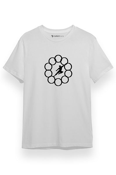 Tshirthane Shang-Chi And The Legend Of The Ten Rings Σύμβολο Λευκό κοντομάνικο ανδρικό μπλουζάκι