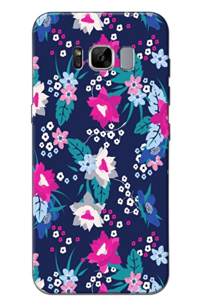 Zebana حافظة متوافقة مع هاتف سامسونج جالاكسي S8، حافظة سيليكون بتصميم زهور ال...