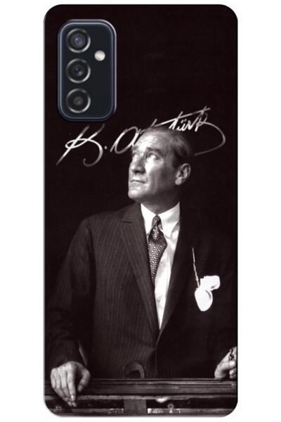 Dara Aksesuar حافظة متوافقة مع هاتف سامسونج جالاكسي M52 حافظة سيليكون مصطفى ك...