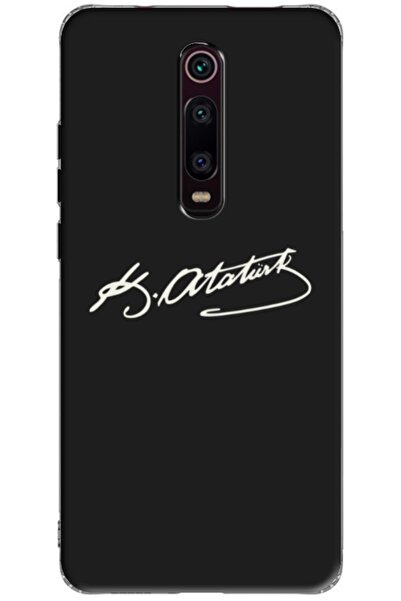 Zebana حافظة متوافقة مع هاتف Xiaomi Mi 9t مصنوعة من السيليكون بتوقيع أتاتورك ...