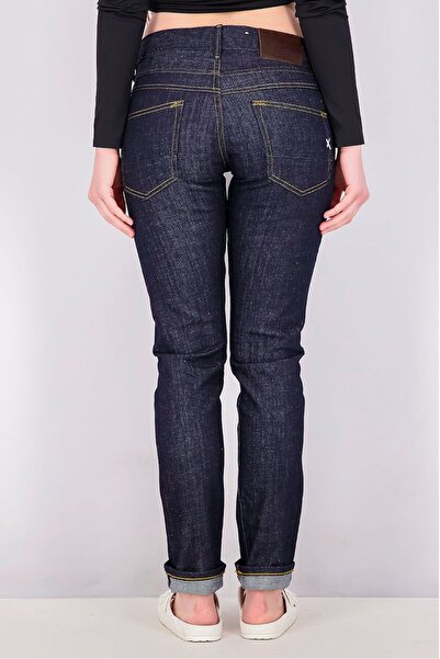 Scotch & Soda Women Regular Fit Plain Non,Stretchable Denim Jeans,Black and Blue