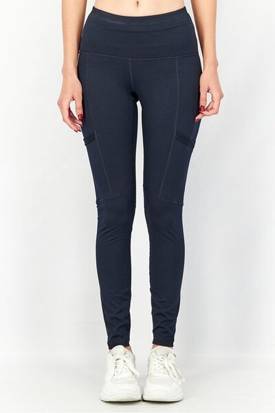 Tchibo ملابس رياضية نسائية ضيقة للارتداء في الهواء الطلق، لون أزرق داكن