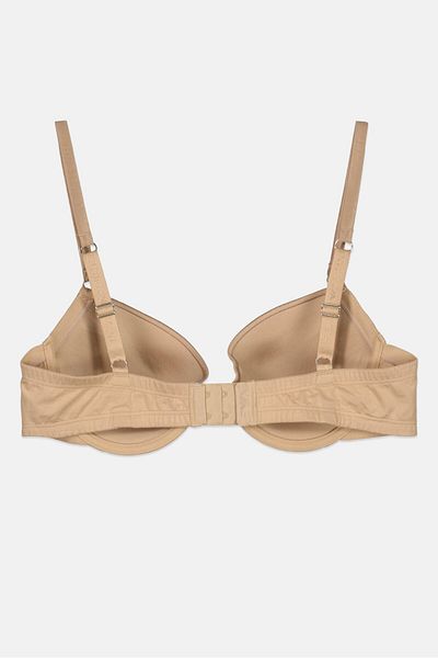 Emporio Armani Women Underwire Plain Padded Bra, Beige