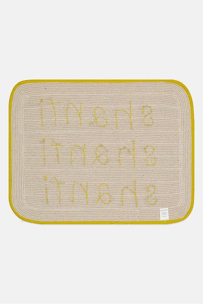 Muy Mucho Shanti Rug 50 X 70 Cm, White