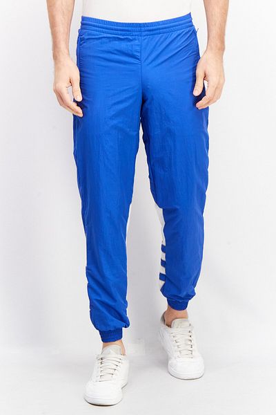 Adidas Originals Men Sportswear Fit Brand Logo Track Pants, Blue
