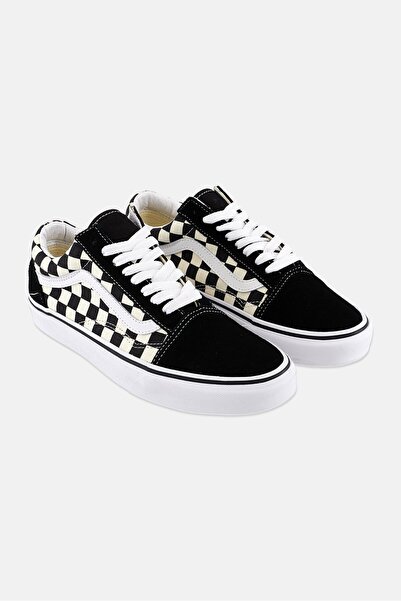 Vans حذاء تزلج نسائي برباط من Old Skool، أسود