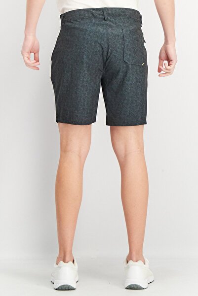 Kenneth Cole Men Heather Basic Shorts, Navy Blue