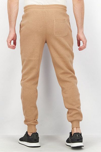 Cavalli Class Men Regular Fit Brand Logo Jogger Pants, Tan