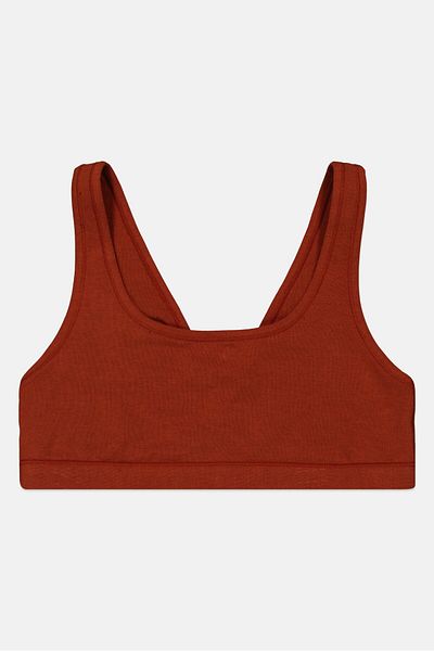 Etam Women Plain Non Padded Bra, Brown