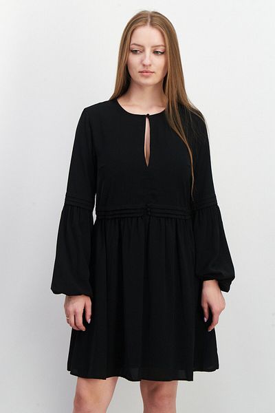 NA-KD Women Plain Mini Dress, Black