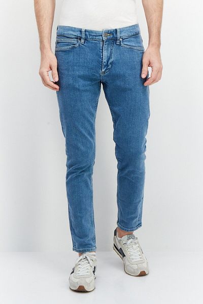 Esprit Men Slim Fit Mid Waist Stretchable Denim, Blue