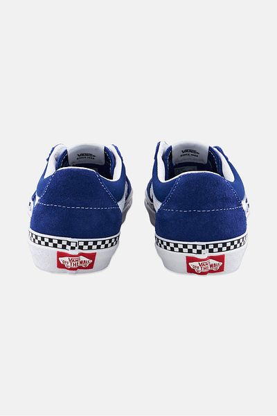 Vans Kids Boy Sk8-Low Lace Up Shoes, Blue