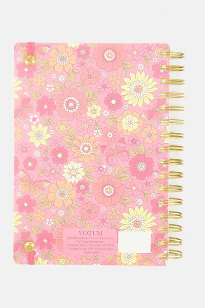 Votum Great Plans Ahead 12 Month Agenda, Pink Combo