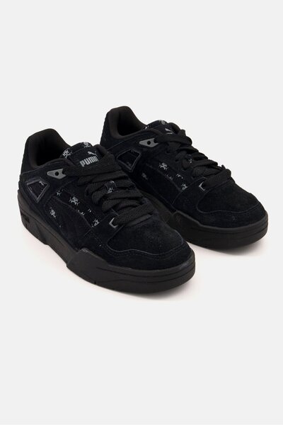 Puma حذاء مشي مغلق من الأمام برباط للأولاد من Slipstream T7، مجموعة باللون ال...