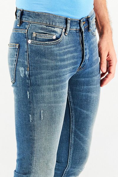 The Kooples Men Slim Fit Dark Wash Stretchable Denim, Blue