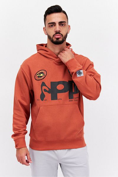Puma x Perks And Mini Men Sportswear Fit Long Sleeve Outdoor Sweatshirt, Rust Brown