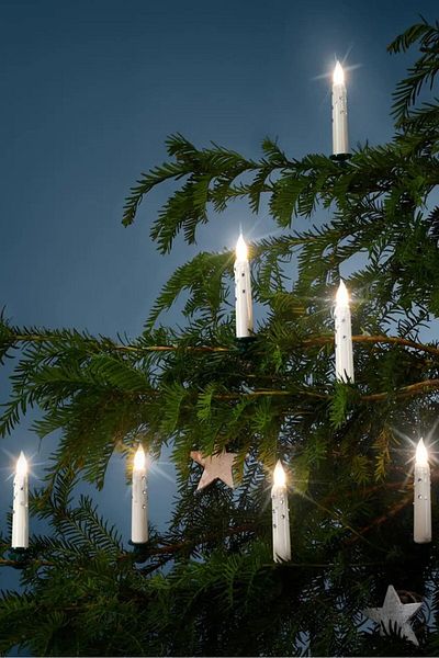 Tchibo 12 Pieces Led Candles 11 Cm, White
