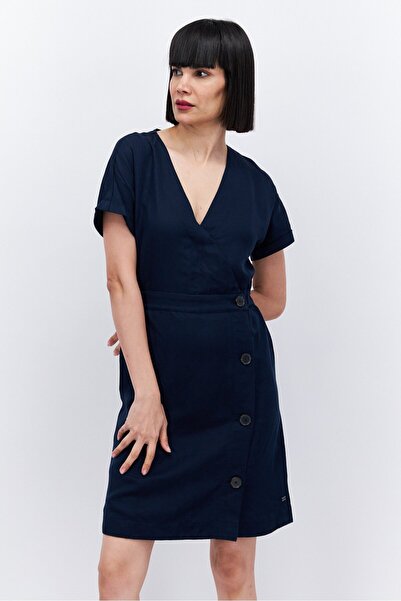 Tommy Hilfiger Women Plain Mini Dress, Navy