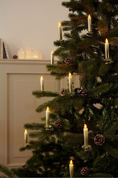 Tchibo 12 Led Candles, Off White