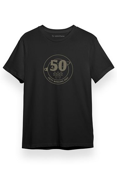 Tshirthane Cowboy Bebop Woolong Coin Μαύρο κοντομάνικο ανδρικό μπλουζάκι