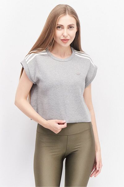 adidas Women Sportswear Fit Sleeveless Training Top, Grey