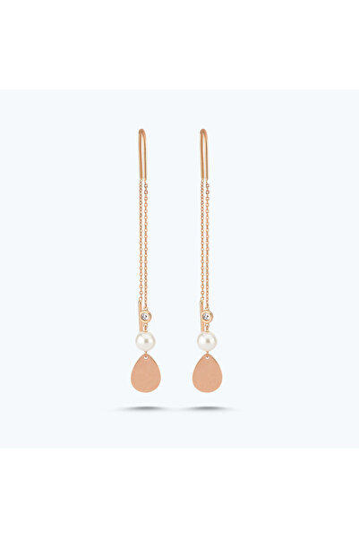 Altınbaş Pırlanta İncili Damla Küpe