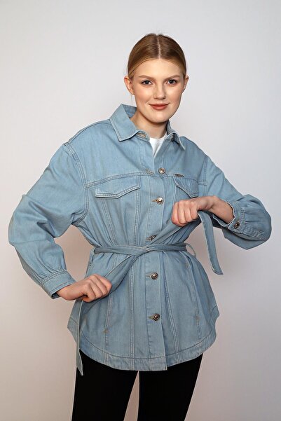 Lee Cooper Jachetă de blugi Samy pentru femei bumbac 100%