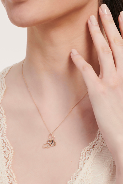 Altınbaş Pırlanta Arı Kolye