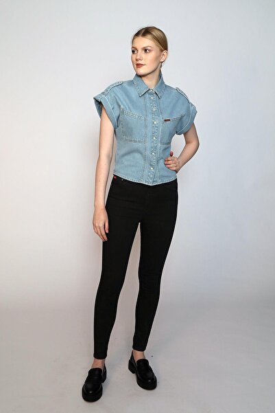 Lee Cooper Vakka Women's 100% Cotton Jean Jacket