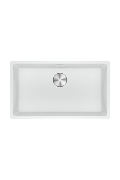 Franke Bianco Maris Mrg 110-72 Tek Gözlü Damlalıksız Granit Eviye (125.0688.495)
