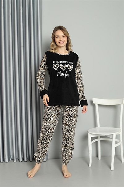 Akbeniz Set de pijamale Welsoft Polar pentru femei 20528