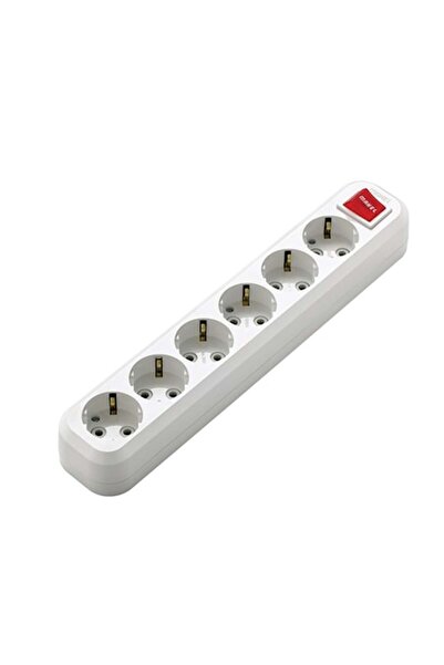 MAKEL 6' Lı Anahtarlı Klemensli Grup Priz (.MGP231)