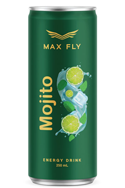 MAX FLY Enerji Içeceği 250 ml Karma Paket 24'lü