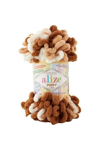 Alize Puffy Color 6398 - 5 Pieces Comfortable Cut