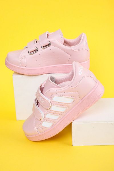 Gimeravm Powder Side White Striped Children's Shoes