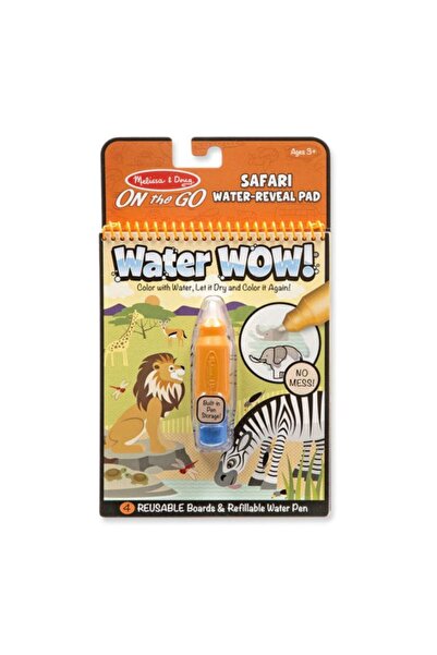 Melissa & Doug Water Wow! Su ile boyama kitabı - Safari