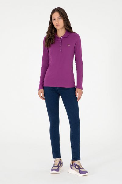 U.S. Polo Assn. Pantaloni de damă albastru închis 50289337 -DN0023