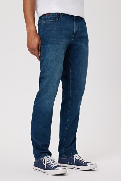 Lee Cooper Jagger Erkek Jean Pantolon Evore Rytmo Blue