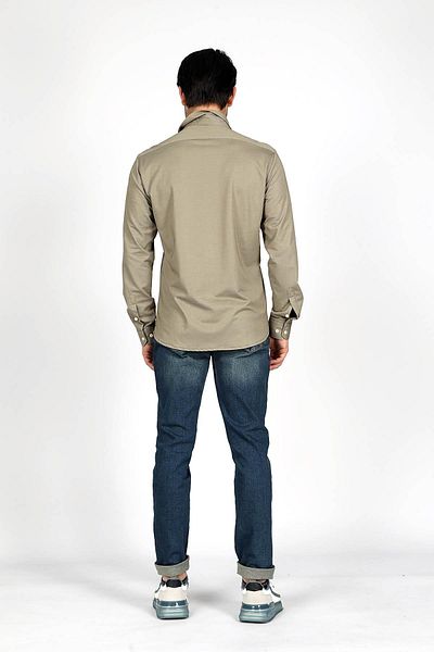Lee Cooper Мъжки дънки Jack Normal Waist Slim Fit Skinny Leg сини