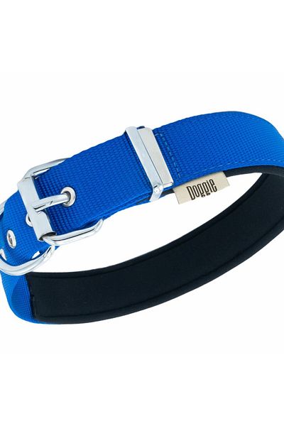 SAVEX Doggie Comfort Woven Collar Royal Blue 3.0*47-55 cm (Dsbt-3010 L)