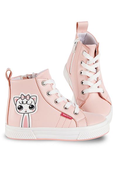 Denokids Kitty Pink Mädchen Sneakers Sportschuhe